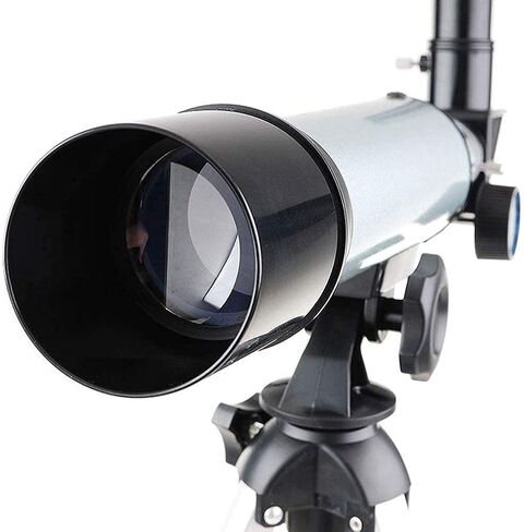 Practical Telescope, Astronomical Refractor with HD 3X Extender and Fully Coated Glass Optical Lens, Portable Tripod for Outdoor Travel and Storage, Suitable for Beginners, Adults, and Kids in Saudi Arabia