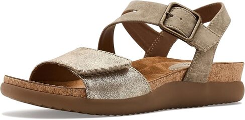 EuroSoft Womens Halle Gold/Taupe 10 B - Medium in Saudi Arabia