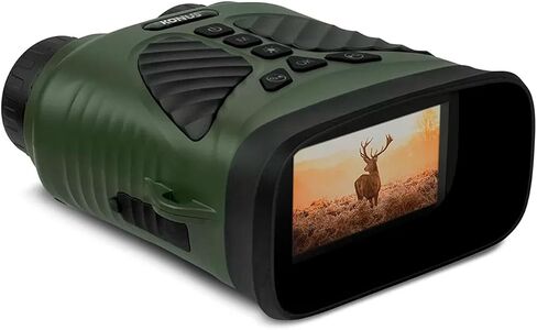 Konus KonusSpy-17 Digital NV Binoculars, 1x-8x Zoom (7938) | Digital Zoom, Photo & Video Recording, Daytime and Nighttime Use, 1920*1080 Image Resolution, Strap and Case Included in Saudi Arabia