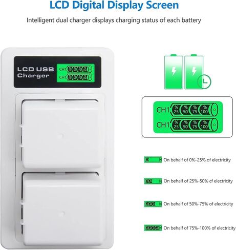 2 Pack A-1 A-1B Batteries for Arlo Pro/Pro 2 Camera 7.2V 2440mAh | A-1C Upgraded Batteries for VMC4030 VMC4030P VMS4230 VMS4430 VMS4530 VMS4430P VMS4530P-100NAR VMA4400 Security Camera in Saudi Arabia