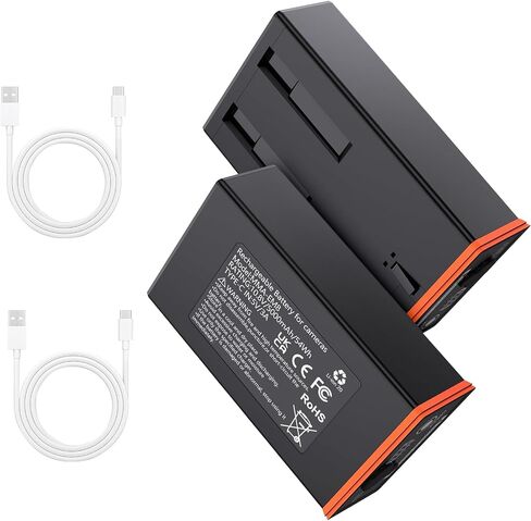 2 Pack 5000mAh Replacement Battery Pack for Moultrie Edge | USB-C Fast Charging Compatible with Moultrie Cellular Trail Cameras Edge Moultrie Edge Edge PRO Edge 2 Edge 2 PRO in Kuwait