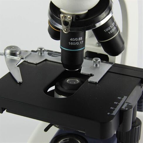 Microscope, XSP300SM Trinocular Biological Compund Microscope Teaching Metal with Light Source for Lab Education in Saudi Arabia