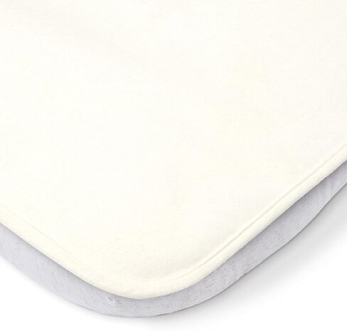 Tutti Bambini 100% Waterproof Bassinet Mattress Protector - Premium 100% Cotton Bassinet Mattress Pad Cover, Soft & Breathable, Machine Washable, Compatible with CoZee® Bassinets (31.8 x 20 in) in Kuwait