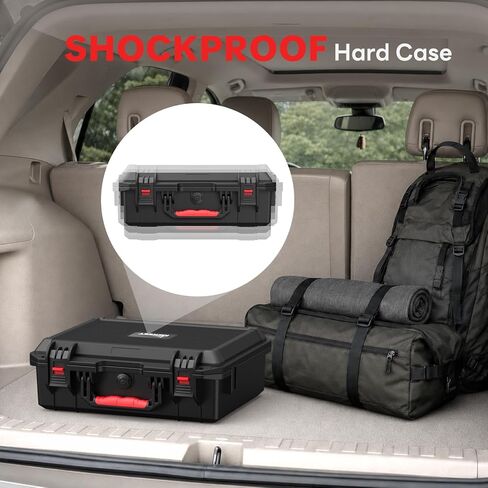Starlink Mini Case-Waterproof Hard Travel Case for Starlink Accessories | Shockproof & Waterproof Storage Solution with Dual Carry Options, Perfect for Travel, Camping & RV Adventures in Saudi Arabia