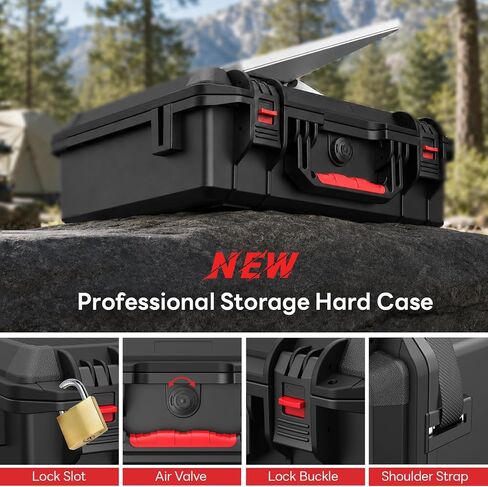 Starlink Mini Case-Waterproof Hard Travel Case for Starlink Accessories | Shockproof & Waterproof Storage Solution with Dual Carry Options, Perfect for Travel, Camping & RV Adventures in Saudi Arabia