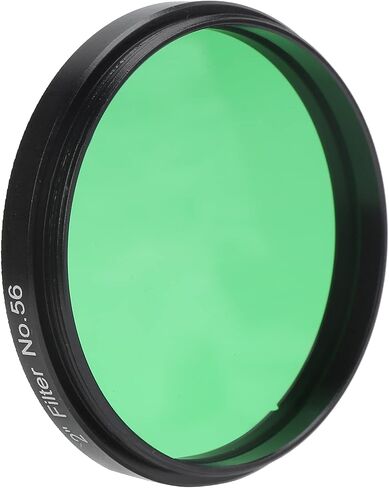 2 Inch Moon Filter for Astronomical Telescope, High Transmission Aluminum Alloy Telescope Filter, Lightweight 50.8mm Lunar Observation Accessory with Storage Box for in Saudi Arabia