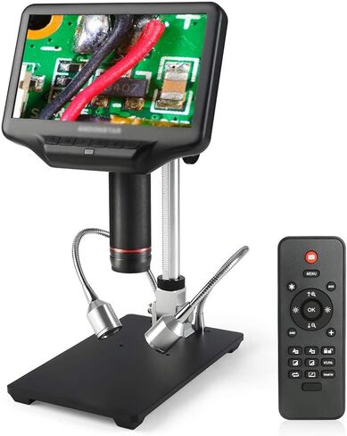 Digital Biological Microscope Camera 3D with 7' LCD Video Microscopes for in Saudi Arabia
