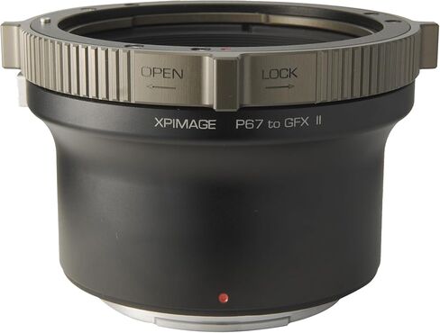 Lens Mount Adapter Ring Compatible with Pentax 67 Lens to Fujifilm GFX Camera GFX50 GFX100 in Saudi Arabia