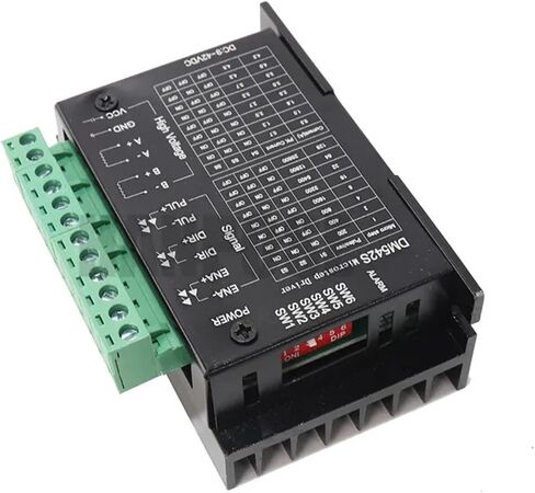 3pcs Microstep Driver DM542S Suitable for 23 Motor Stepper Driver 9-42 Max, 57 Series Stepper Motor in Saudi Arabia