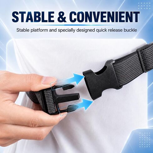 Chest Mount Quick Release for Insta 360 X5 X4 air X3 Luna Accessories | ACE Pro 2 Go Ultra Large Size for DJI Osmo 360 Action 6 5 4 Nano Magnetic Strap for GoPro Lit Hero 13 MAX 2 (Upgraded) in Saudi Arabia
