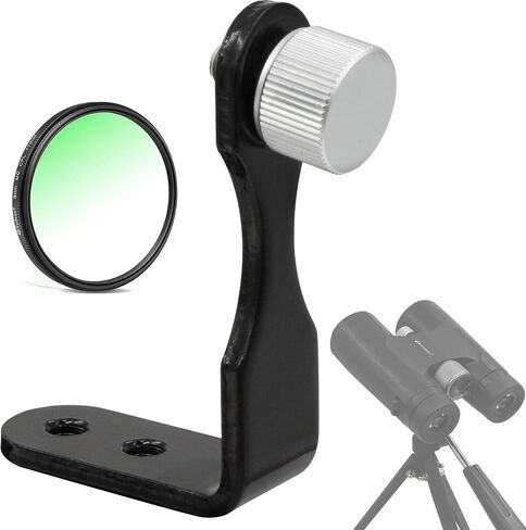 77mm CPL Filter - Bundle with - L-Type Metal Binocular Fixed Bracket in Saudi Arabia