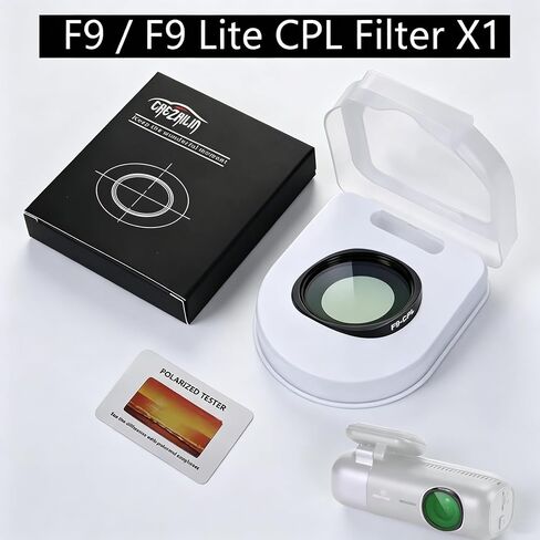 مرشح CPL لكاميرا REDTIGER F9 / F9 Lite Dash | تركيب سريع، يقلل من الوهج، طلاء مقاوم للماء، مقاوم للخدش، يعزز الوضوح in Kuwait