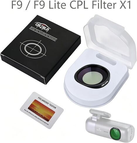 مرشح CPL لكاميرا REDTIGER F9 / F9 Lite Dash | تركيب سريع، يقلل من الوهج، طلاء مقاوم للماء، مقاوم للخدش، يعزز الوضوح in Kuwait