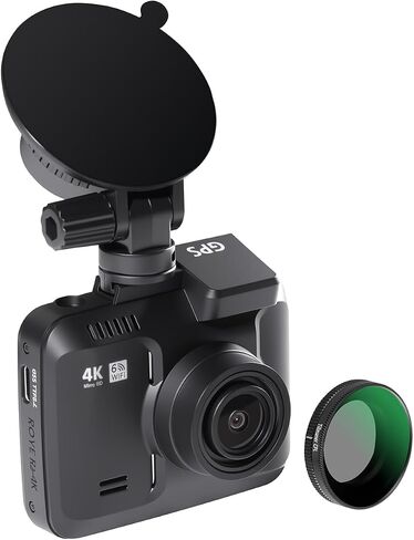 مرشح CPL متوافق مع Rove R2-4K، وR2-4K PRO، وR2-4K Dual، تثبيت سريع، يقلل الوهج، ويعزز تشبع اللون in Kuwait