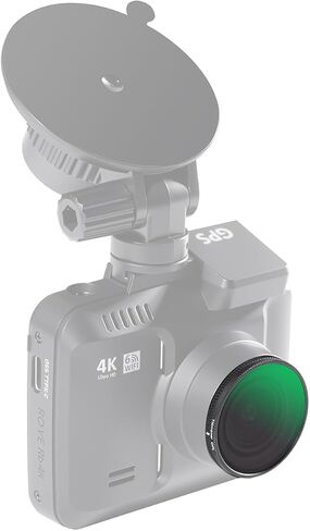 مرشح CPL متوافق مع Rove R2-4K، وR2-4K PRO، وR2-4K Dual، تثبيت سريع، يقلل الوهج، ويعزز تشبع اللون in Kuwait