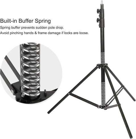9.19 FT Tripod Stand for Xbotgo Falcon, Chameleon | Heavy Duty Stable Structure with Carry Bag/Sandbag, Perfect for Recording Basketball, Volleyball, Socer Matches in Saudi Arabia