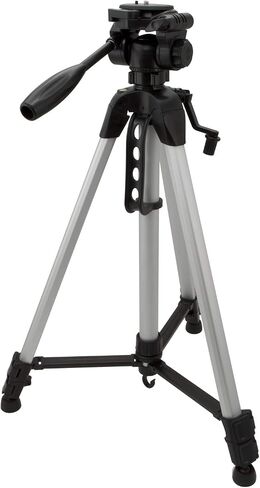 GPX 62in. Tripod with 3-Section Flip-Lock Legs, Pan and Tilt Head, TPD627S in Saudi Arabia