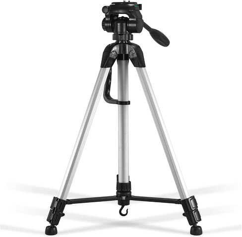 GPX 62in. Tripod with 3-Section Flip-Lock Legs, Pan and Tilt Head, TPD627S in Saudi Arabia
