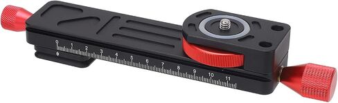 W160 Macro Rail Slider, High Accuracy Aluminum Alloy Focus Rail for Mirrorless Cameras, Smooth Rack and Pinion Movement with Quick Release Plate and 1/4 Screw Hole in Saudi Arabia