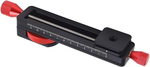 W160 Macro Rail Slider, High Accuracy Aluminum Alloy Focus Rail for Mirrorless Cameras, Smooth Rack and Pinion Movement with Quick Release Plate and 1/4 Screw Hole in Saudi Arabia