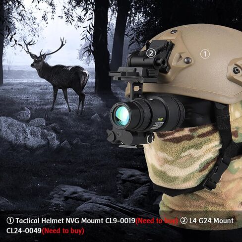 1X-1.5X 32mm Digital Night Vision PVS18, high-Performance Infrared PVS-18 Lightweight Design for Hunting in Saudi Arabia
