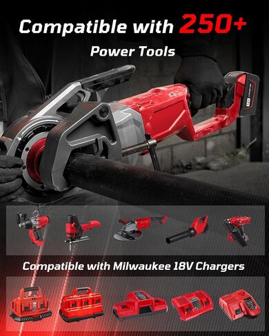 5000mAh Replacement Battery for Milwaukee 18V Battery Compatible with Milwaukee M18 Battery 48-11-1850 48-11-1852 48-11-1820 48-11-1828 48-11-1830 Cordless Power Tools (2 Pack) in Kuwait