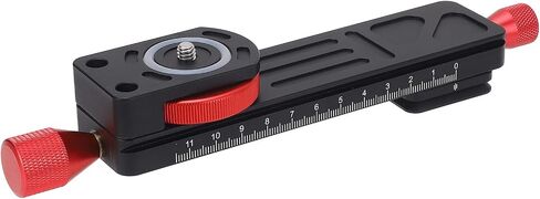 WW W 160 Macro Rail Slider for Mirrorless Cameras, High Accuracy Aluminum Alloy Macro Focus Rail Slider with Quick Release Plate and 1/4 Screw Hole for Precise Macro in Kuwait