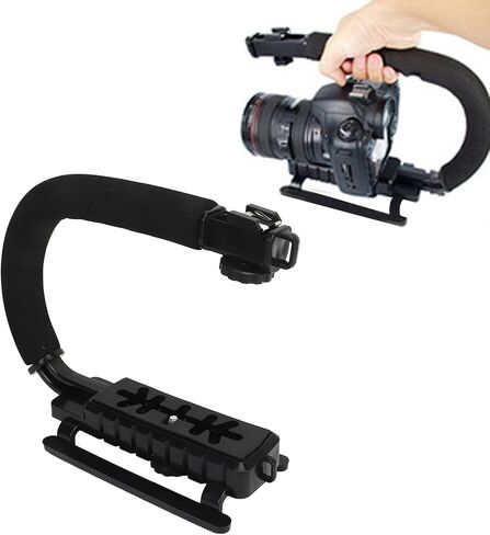 Handheld Stabilizer for Camera and Camcorder, Durable Shock Absorbing Grip for Stable Photography, Ideal for Honeymoons in Saudi Arabia