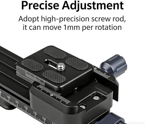 Metal Camera Slider Rails for DSLR Cameras with Close-Up Focusing and Smooth Damping in Kuwait