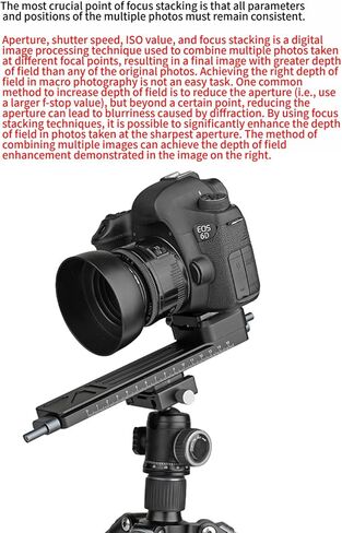 Metal Camera Slider Rails for DSLR Cameras with Close-Up Focusing and Smooth Damping in Kuwait