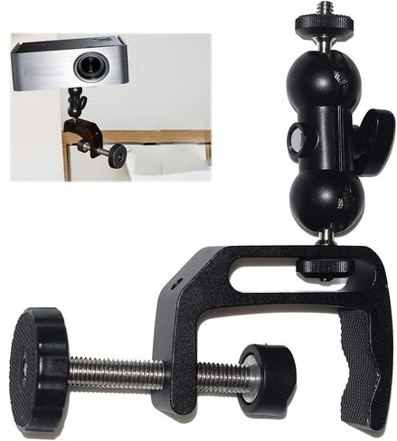 2-Be-Best Mini Projector Mount, Articulating Clamp Mount, 360 Flexible, Compatible with Projector, Camera, LED Light, 1 Year Warranty in Saudi Arabia