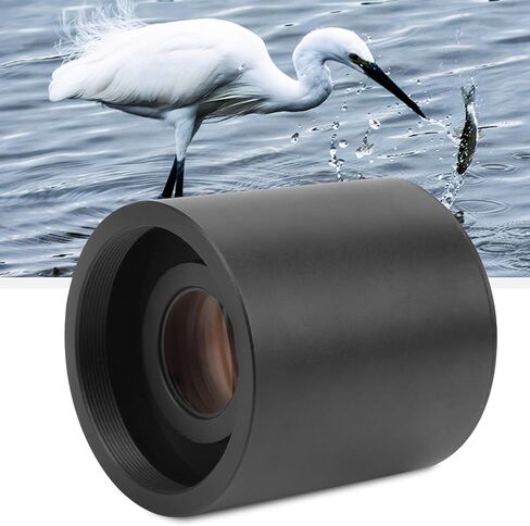 2X Teleconverter Lens for M42mm Mount, Camera Lens Converter, 650 1300mm to 900mm 420 800mm Telephoto Converter with Front and Rear Lens Covers, Quality Optical Glass for DSLR Cam in Saudi Arabia