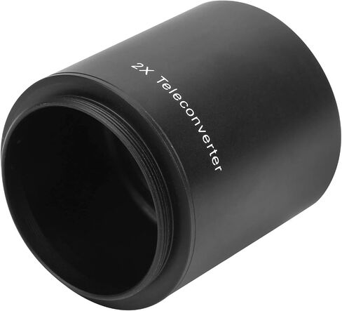2X Teleconverter Lens for M42mm Mount, Camera Lens Converter, 650 1300mm to 900mm 420 800mm Telephoto Converter with Front and Rear Lens Covers, Quality Optical Glass for DSLR Cam in Saudi Arabia