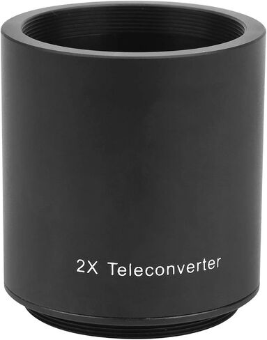 2X Teleconverter Lens for M42mm Mount, Camera Lens Converter, 650 1300mm to 900mm 420 800mm Telephoto Converter with Front and Rear Lens Covers, Quality Optical Glass for DSLR Cam in Saudi Arabia