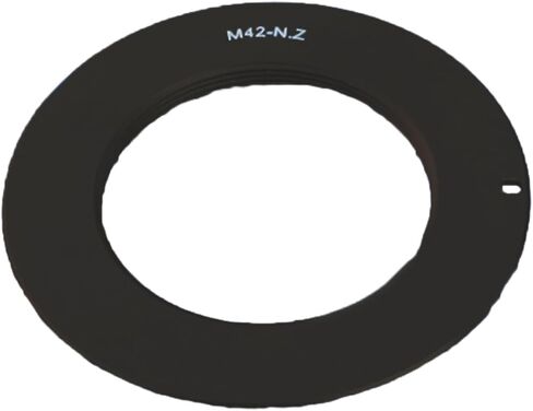 Upgraded M42 to Z Mount Lens Converter M42 Lens Mount Adapter 1mm Thickess Simplified Connection Expanded Versatility in Saudi Arabia