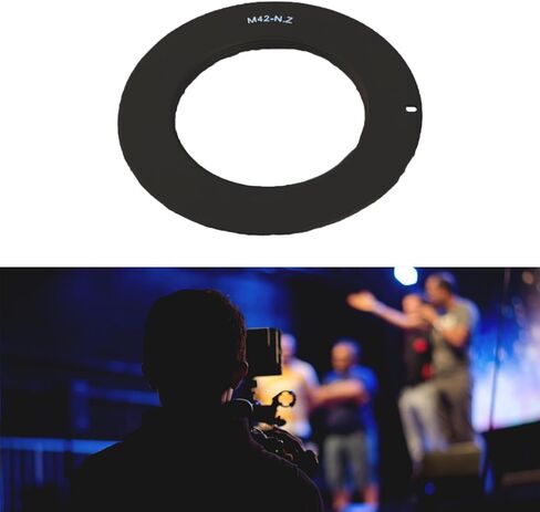 Upgraded M42 to Z Mount Lens Converter M42 Lens Mount Adapter 1mm Thickess Simplified Connection Expanded Versatility in Saudi Arabia
