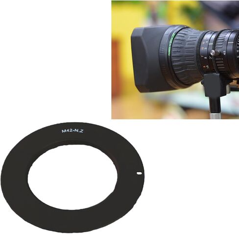 Upgraded M42 to Z Mount Lens Converter M42 Lens Mount Adapter 1mm Thickess Simplified Connection Expanded Versatility in Saudi Arabia