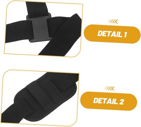 Adjustable Radio Chest Mount Harness with Portable Shoulder Strap for Firefighters and Security, Body Camera Carrier Strap for Inspection and Patrol Use in Saudi Arabia