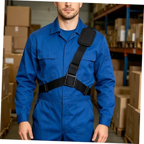 Adjustable Radio Chest Mount Harness with Portable Shoulder Strap for Firefighters and Security, Body Camera Carrier Strap for Inspection and Patrol Use in Saudi Arabia