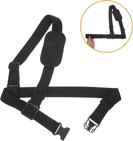 Adjustable Radio Chest Mount Harness with Portable Shoulder Strap for Firefighters and Security, Body Camera Carrier Strap for Inspection and Patrol Use in Saudi Arabia