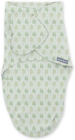 SwaddleMe by Ingenuity Monogram Collection Baby Swaddle, 100% Cotton, Improves Sleep & Calms Startle Reflex, 0-3 Months, Pocket Fold Design for Easy Changes, 1.0 TOG, 3-Pack - Safari Swaddle in Saudi Arabia