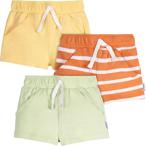 Onesies Brand Baby Boys & Girls 3-Pack Knit Shorts in Saudi Arabia