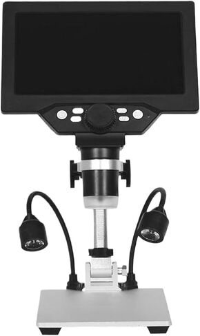 Microscope, Microscope Digital 9 Inch Large Color Screen Base LCD Display 12MP 1-1600X,for Homeschool Lab in Kuwait