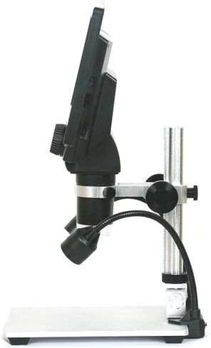 Microscope, Microscope Digital 9 Inch Large Color Screen Base LCD Display 12MP 1-1600X,for Homeschool Lab in Kuwait