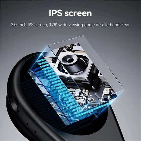 Microscope, Digital Microscope 500X Magnification Portable Magnifying Glass 2MP Electronic,for Homeschool Lab in Kuwait
