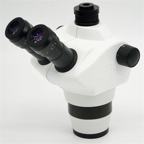 Microscope, Microscope Laboratory Trinocular Stereo 8X to 50x Continuous Confocal Zoom Magnification,for Homeschool Lab in Kuwait