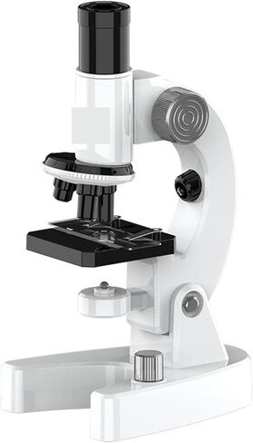 Microscope, Microscopes, 200X-4800X LED Monocular Microscope with Slides Set for Adults Students for School Lab Homeschool,for Homeschool Lab in Kuwait