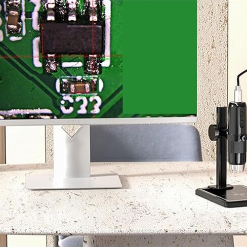 Microscope, WiFi Digital Microscope Repair, Inspection, High-Definition,for Homeschool Lab in Kuwait