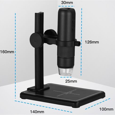 Microscope, WiFi Digital Microscope Repair, Inspection, High-Definition,for Homeschool Lab in Kuwait