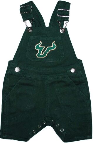 University of South Florida Baby and Toddler Short Leg Overalls in Kuwait